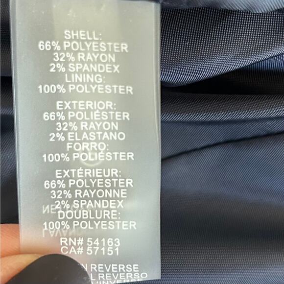 Tommy Hilfiger blazer jacket houndstooth single breasted lined preppy career L - Picture 10 of 11